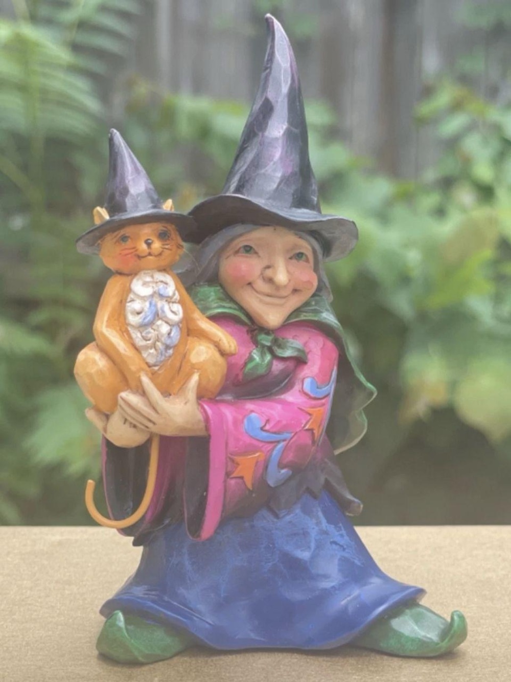 🔮 Rare Jim Shore Heartwood Creek Halloween Figurine 🎃
